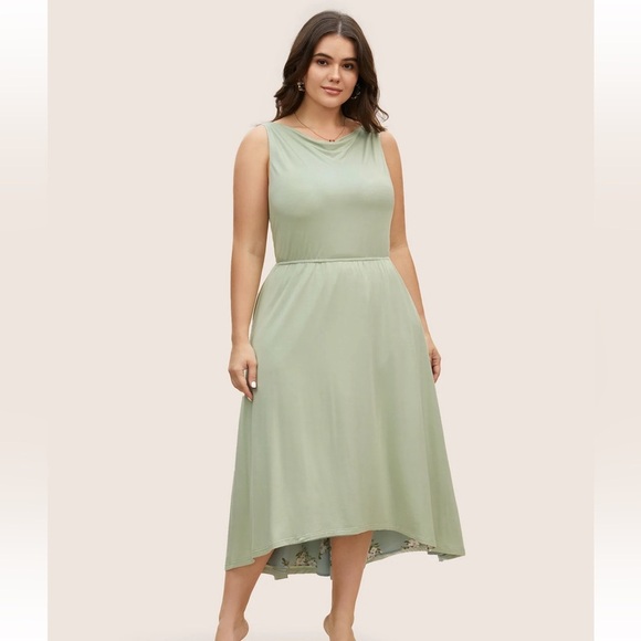 BloomChic Everywhere Dress - Floral Patchwork Sleeveless Dress us14-16 - Picture 3 of 9